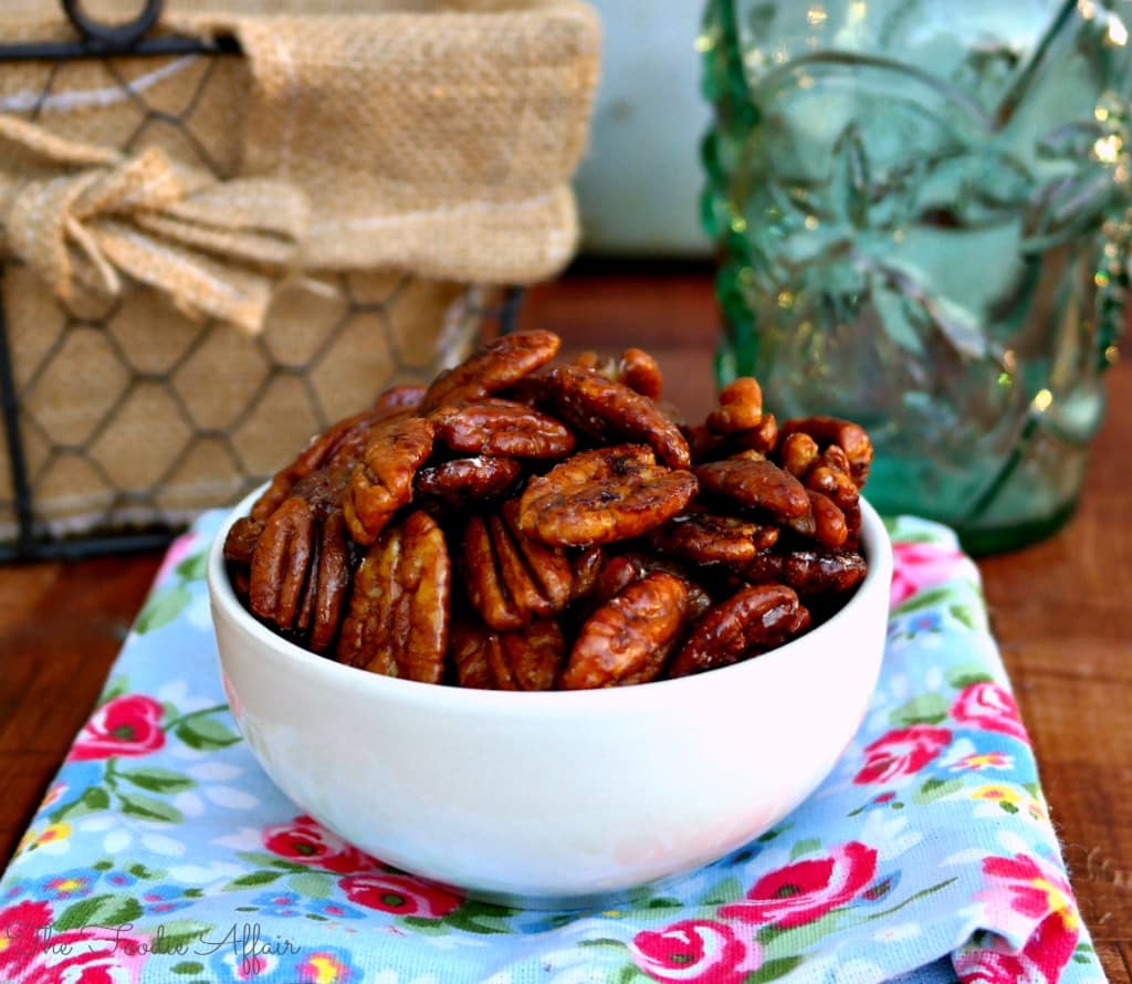 Maple Glazed Pecans - The Foodie Affair